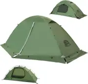 1person Backpacking Tent For 4season Winter Waterproof Tent For One Person Light