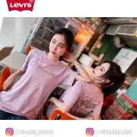 在飛比找momo購物網優惠-【LEVIS 官方旗艦】男女同款 合身版短袖T恤 / 簡約文