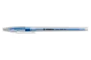 Stabilo Liner 808 Ballpoint Pen Medium Blue Box 10