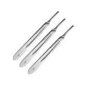 3 Pcs Scalpel Handle #4 Surgical Dental Veterinary Instruments