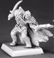 Half Orc Assassin Pathfinder Miniature by Reaper Miniatures RPR 60057