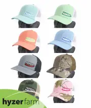 INNOVA LOGO EMBROIDERED.SNAP BACK MESH HAT *pick color* Hyzer Farm disc golf cap