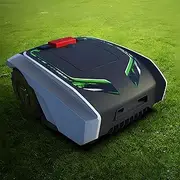 Wireless Robot Lawn Mower, with Intelligent Navigation System, Cutting Heights 20-55mm, for Gardens up to 1500m² Smart Robot