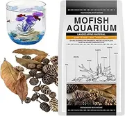 Aquarium Litter with Alder Cones and Tannins – Natural for Shrimp and Fish | Water Conditioner for Fish, Flexible Food Source and Sources of Food for Eleme