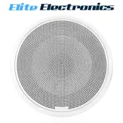 Fusion FM-S10RW 10" 400W White Grille Flush Mount Marine Subwoofer