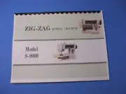 Dressmaker S-9000 Sewing Machine Manual - Printed