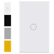 Smart Light Touch Switch, 1 Gang | Dual Mode Neutral + BT | WiFi Tuya Smart Life