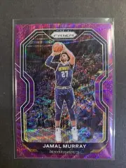 Jamal Murray 2020-21 Panini Prizm Purple Base Parallel Wave #124 Nuggets NBA