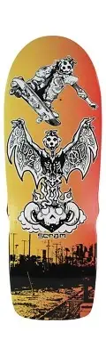 Scram Skateboards CJV Old School Skateboard Deck - 10.5" x 31"