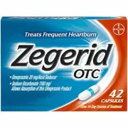 All-Day Heartburn Relief Acid Reducer Antacid w/ Omeprazole (40 Caps)