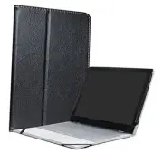 Google Pixelbook Case,LiuShan PU Leather Folio Carring Cover for 12.3" Black