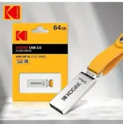 KODAK USB 2.0 Pen Drive 64 GB K122 Metal USB Flash Drive Memory New