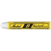 Markal White B Paintstik Marker, 12 Pack