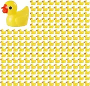 200 Pieces Mini Resin Ducks Tiny Duck for Garden Micro Landscape Ornament Dollhouse Prank Christmas Falloween Birthday Party Favors DIY Decoration Craft
