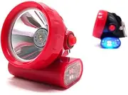 8W Rechargeable LED Light Head,Outdoor Portable Superbright LED Mining Headlight, Suitable for Outdoor Lighting, Nighttime Running, etc