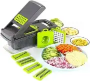 14-in-1 Fruit Vegetable Food Cutter Onion Dicer Vegetable Chopper Kitchen Slicer