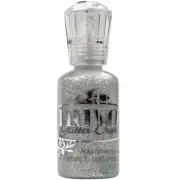 Nuvo Glitter Drops 1.1oz-Silver Moondust NGD-756