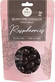 Dark Chocolate Raspberries (Freeze-Dried)