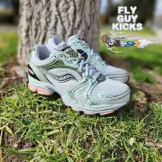 SAUCONY PROGRID TRIUMPH 4 GREY GREEN White S70805-1 Sneaker Shoe Trainers
