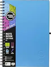 Spirax Kode 512 A4 Hardcover Notebook 160Pg Astd