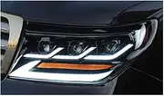 Car Lights Compatible For Toyota Land Cruiser Headlight 2007-2015 Land Cruiser Head Lamp Drl Projector Lens Automotive Accessories