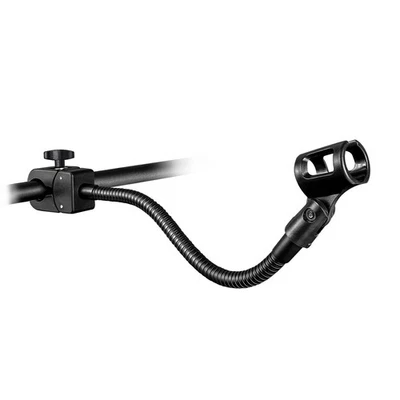 13" Gooseneck Mic Stand w/Super Crab Clamp, Flexible Microphone Arm Mount Hol...