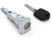 Front Left Driver Side Door Lock Barrel 1 Key, for Golf VI MK6 2008-2013, for Jetta MK5 2005-2011 5K0959753E 5K0837167A