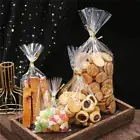 Display With Ties Multifunctional Cookies Clear Cellophane Bag Bakery