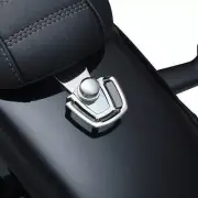Kuryakyn Chrome Seat Bolt Tie-Down Anchor 5073 Harley Models without Tour-Paks