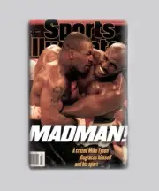 Mike Tyson Madman Evander Holyfield Sports Illustrated 1997 2"X3" Fridge Magnet