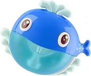 Toyvian Whale Shape Electric Bubble Maker Bath for Control Lightweight Design Fun Bubble Blower for Bath Pool Shower Enhances Color Recognition Motor Skills