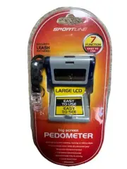 Sportline Pedometer Steps a Day (Clip And Go) Easy to Use Big Screen Pedometer