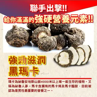 AAHP全健護 複方瑪卡活力猛膠囊 30粒/瓶 全方位精壯成分添加 黑馬卡+鋅+精胺酸+鹿茸+B群 現貨 蝦皮直送