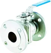 Fujikin UBV21J10RMALX Flange Type 2-Piece Ball Valve (Stainless Steel)