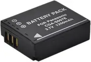 BTBAI CGA CGR-S007 Camera Battery for S007A S007E 1B DMW-BCD10 DMC Digital Video Compatible u1a