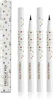 Aaiffey 2 Colors Freckle Pen Waterproof Long-lasting Quick Dry Small Spot Natural Lifelike Freckle Makeup Pen (Light Brown)