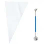 20 Pcs Caulking Tool Tile Grout Kg Per Bag Cement Piping Bag
