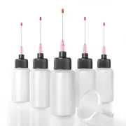 5 Pcs Needle Oiler (1 OZ), Precision Gun Oil Bottle, LDPE Oil Applicator with...