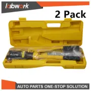 Labwork 16MT Hydraulic Crimper Wire Battery Cable Terminal Crimper 11 Dies 2Pack
