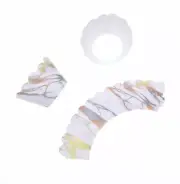 Set of 24 Marble Print Cupcake / Muffin Liner Wrappers - Great for Weddings