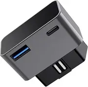 Dual Port Output Stable Fast Charging for Docking Station Suitable for ForTesla Docking Station ABS Forhidden