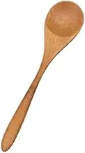 Set of 10 Folk Art Miscellaneous Goods, Soiled Bamboo and Chawanmu Spoon, 5.3 x 1.1 inches (13.5 x 2.9 cm), Restaurant, Commercial Use, Tableware, Tableware