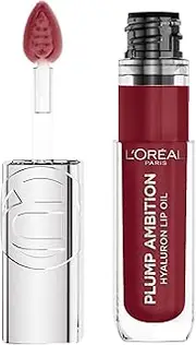 L'Oreal Paris Plump Ambition Hyaluron Lip Oil, 490 Berry Jolie