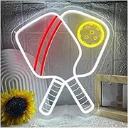Sign Lamp Ball Neon Sign LED Light Dimmable for Bedroom Game Room Man Cave Family College Club Birthday Party Wall Decor USB Powered Lamp 33cmx36cm