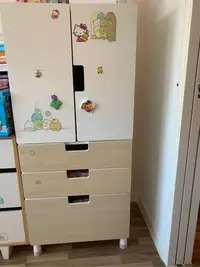 在飛比找Yahoo!奇摩拍賣優惠-IKEA 兒童衣櫃60*51*139