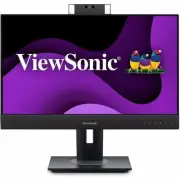 ViewSonic VG2457V 24 Inch 1080p Video Conference Docking Monitor with Windows He