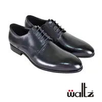 在飛比找momo購物網優惠-【Waltz】經典沖孔 綁帶紳士鞋 真皮皮鞋(4W21266