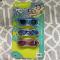 在飛比找蝦皮購物優惠-Speedo 兒童泳鏡3件組
