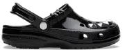 Crocs Classic Studded Clog; Black, W10/M8
