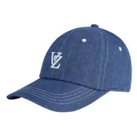 在飛比找蝦皮商城優惠-[VARZAR] 3D Monogram縫合過擬合球帽 藍色